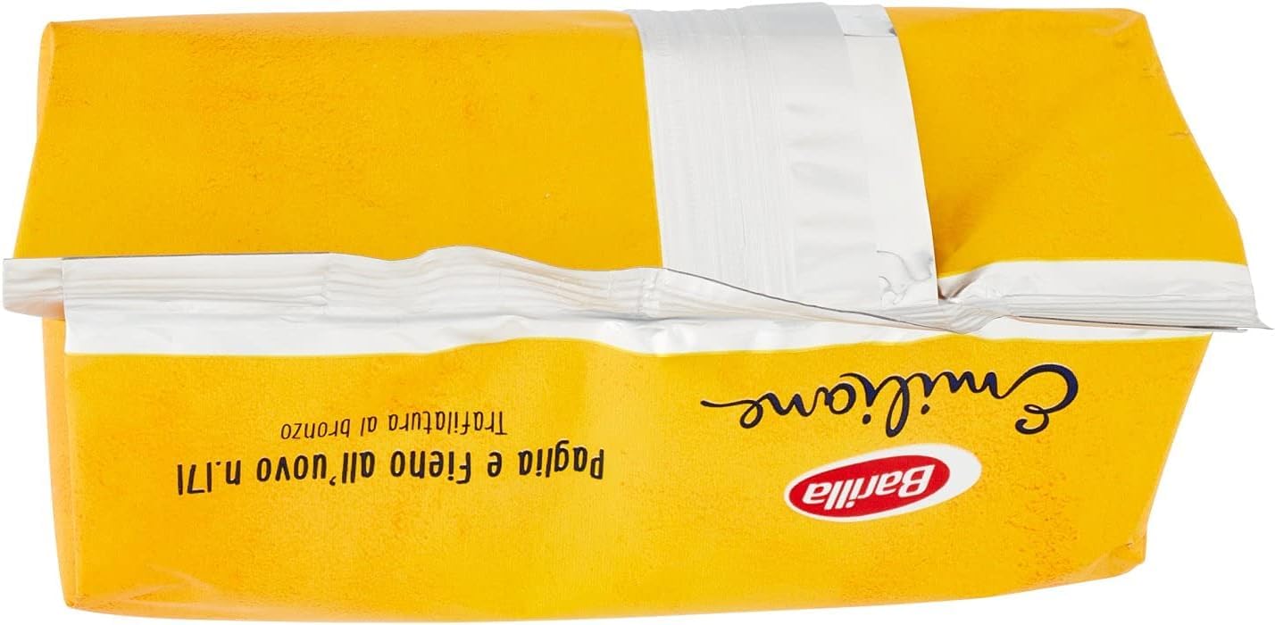 Italian Gourmet E.R. Barilla Pasta all' Uovo Le Emiliane Paglia e Fieno, 12 unidades de pasta de huevo, pasta con huevo 250 g + polpa italiana gourmet 400 g