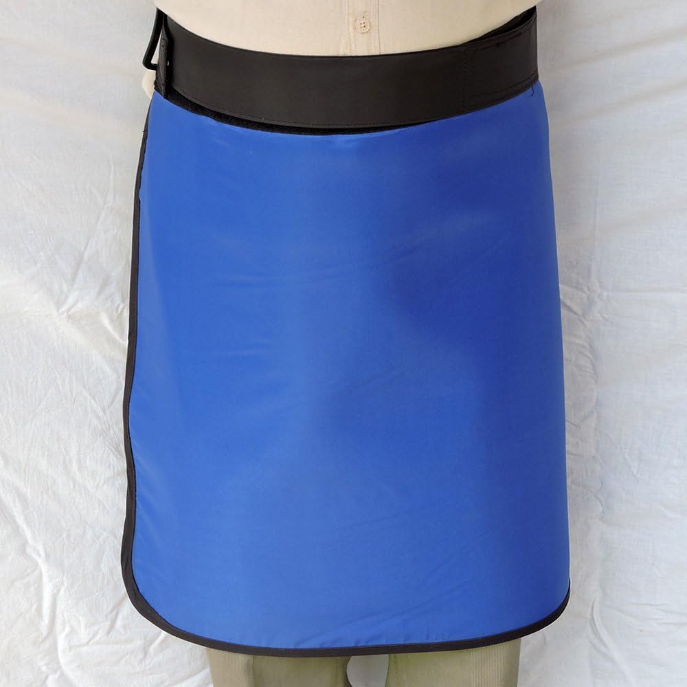 HealthGoodsIn - Lead Half Apron- 0.5mm Pb Equivalency Protection from X-ray Machines at Hospitals, Nursing Homes and Clinics, etc. | Adjustable Tape Closure for Perfect Fit