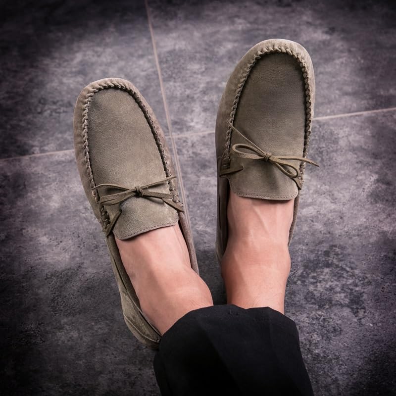 Men's Loafers Shoes Suede Moccasins Boatshoes Anti-Slip Comfortable Flexible Classic Outdoor Slip-on3