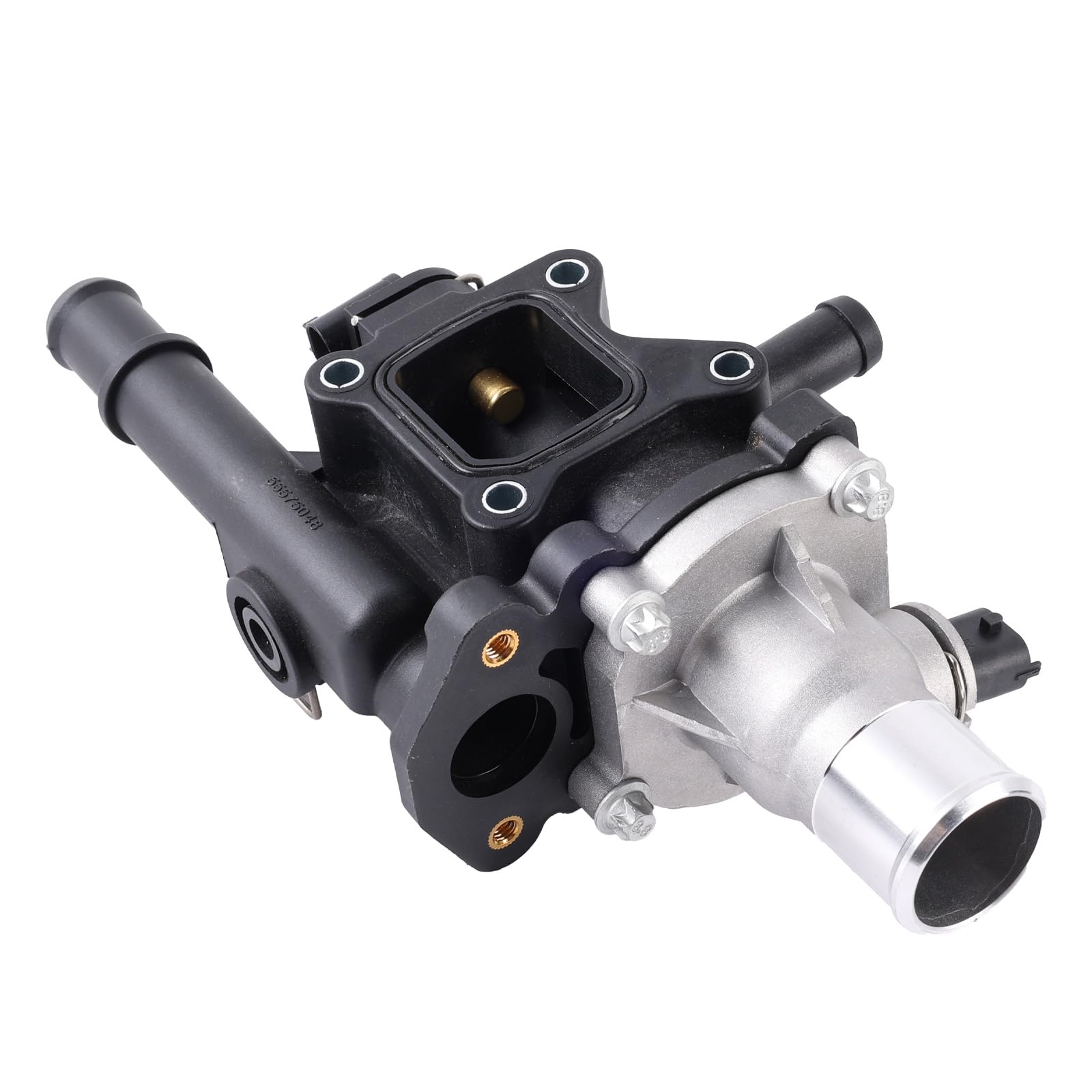 Insignia Boîtier de thermostat avec capteur de liquide de refroidissement moteur compatible avec Astra H J Cruze Vectra Zafira 1.6 1.8 Remplacement pour 55353311 55577073 25192233 71744389