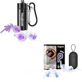 Sleeping Ear Plugs,2 Pairs Ear Plugs Ultra Soft Noise Reduction and Hearing Protection Earplugs for Side Sleepers, Snoring, Travel, Working, Study, Safety