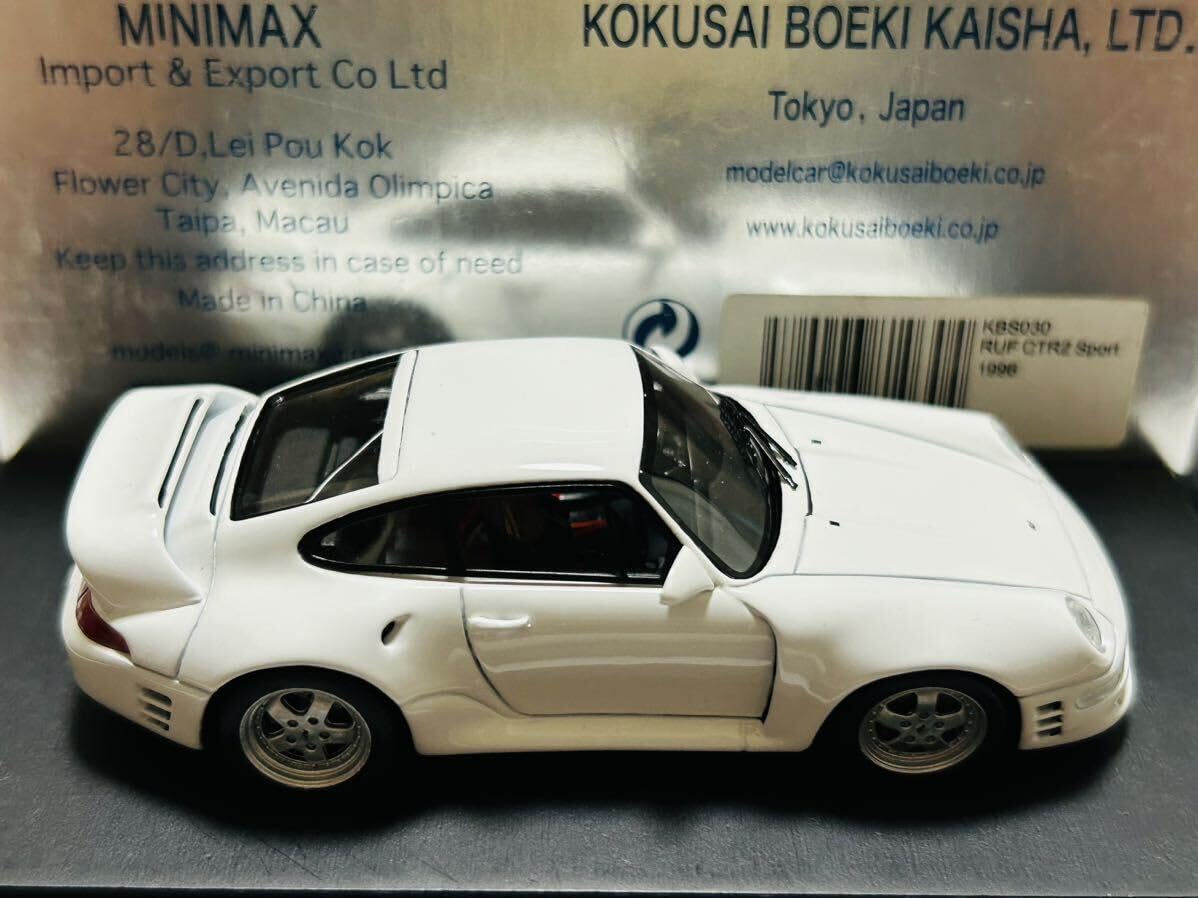 スパーク spark 1⁄43 RUF CTR2 Sport 1996 Light Blue [KBS029] RUF 1