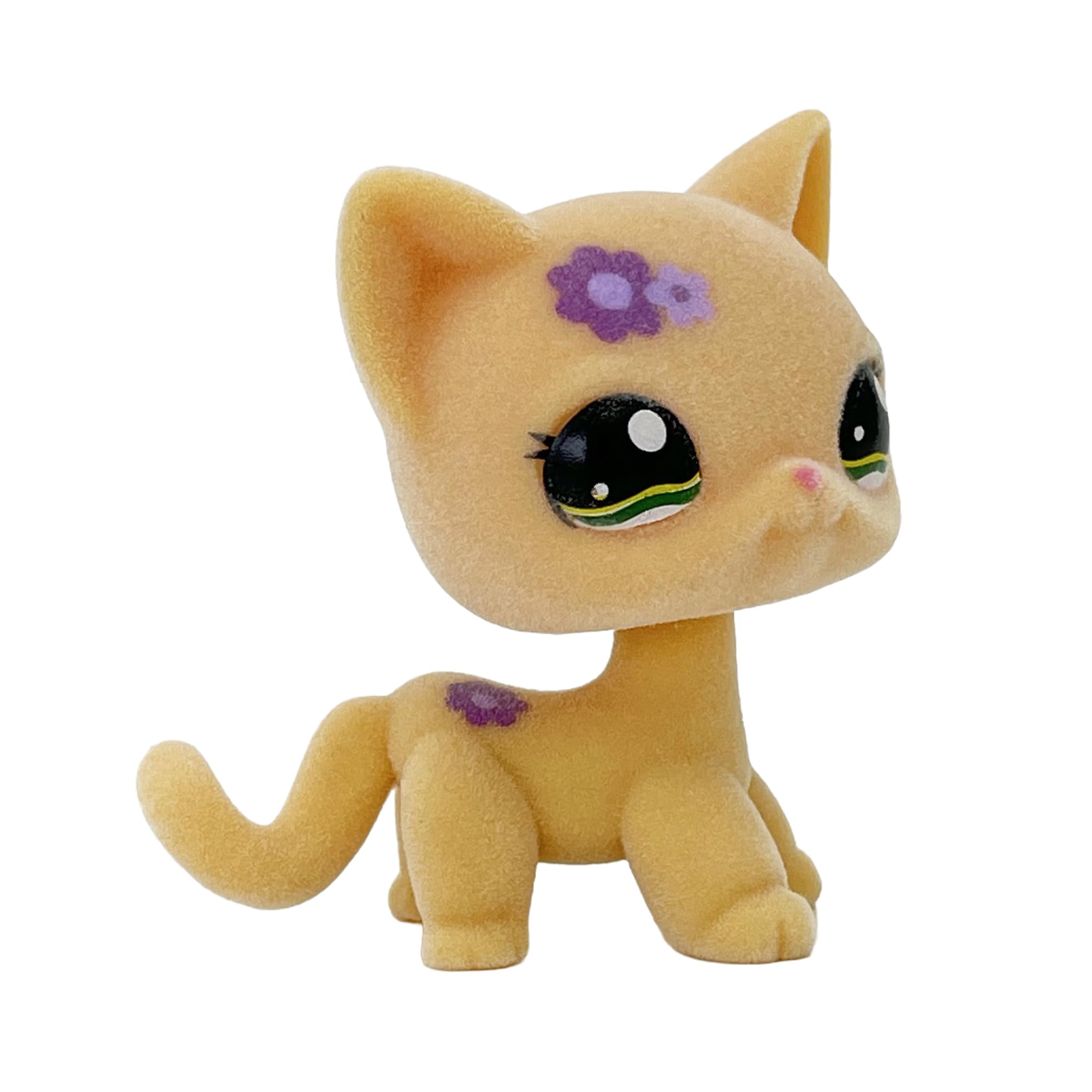 Amazon.com: Flocked Custom Pet Shop Toy Fuzzy Animal Figure