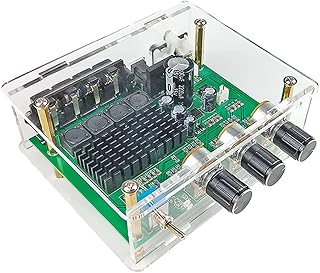 Mautacly TPA3116D2 Digital Audio Amplifier Board Power Amplifier Board 80Wx2 with Shell