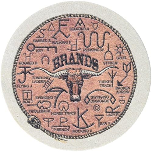 Thirstystone Stoneware Brands Coaster, Multicolor