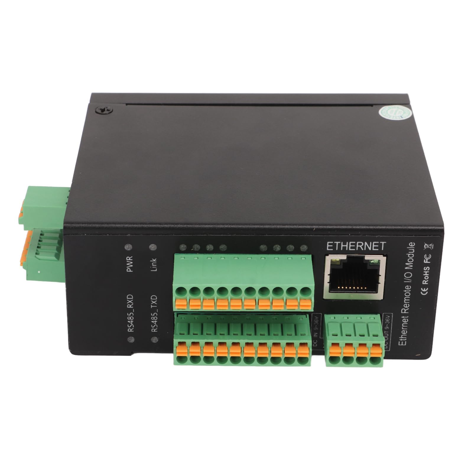 Switch Multicanale Switch Multicanale Modulo IO Analogico a Ethernet con 8 e RS485 per Applicazioni Industriali di Acquisizione Dati 9-36 V CC (4-20 mA)