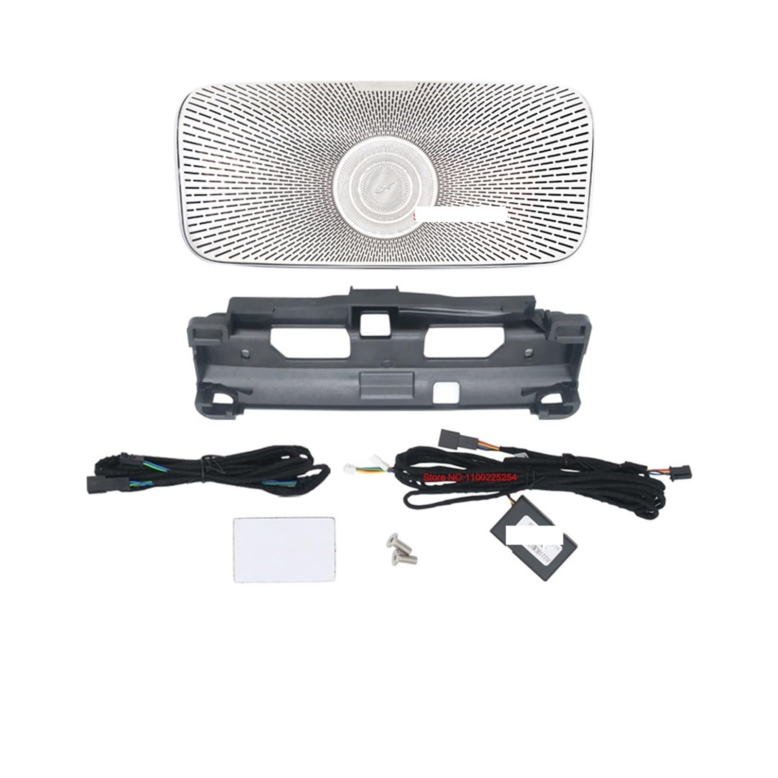 XCZPRKMXY 64-Color LED Ambient Light Compatible with Mercedes-Benz W223 2021+ Roof Ceiling Speakers Ambient Light Synchronous Original Ambient Light(Roof Speaker)