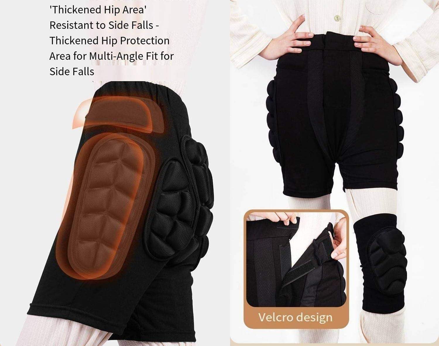 Pantalon De Protection des Hanches pour Personnes âgées, Coussinets De Protection des Hanches en EVA, équipement De Protection du Coccyx Et des Hanches M