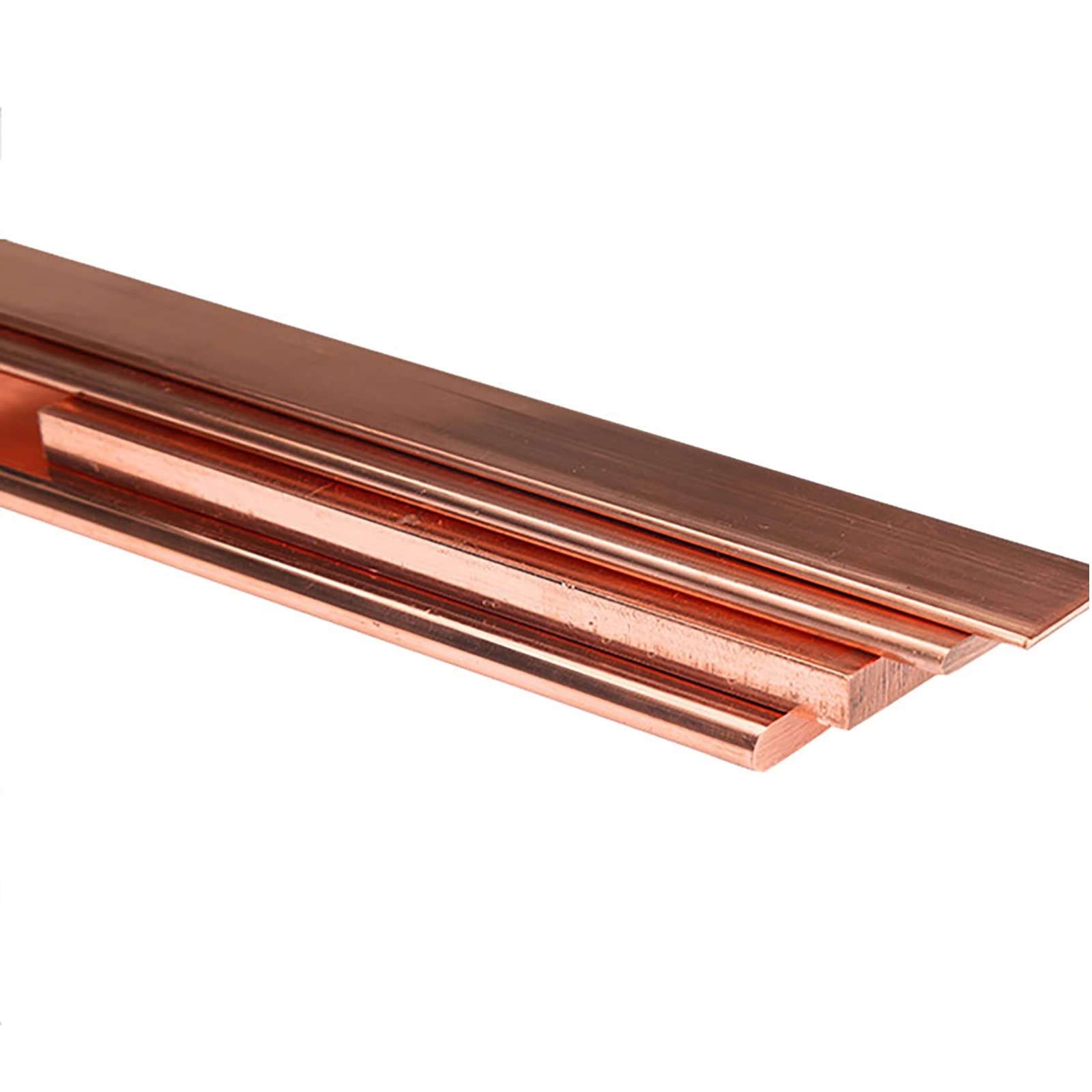 1 Pièce Barre Plaque Plat de Cuivre 3mm x 20mm x 1000 mm, Plat Plaque de Tôle de Cuivre Plate en Métal Cuivre Pur à 99,99% Pour Le Travail Du Métal Bricolage Électrique et Industriel
