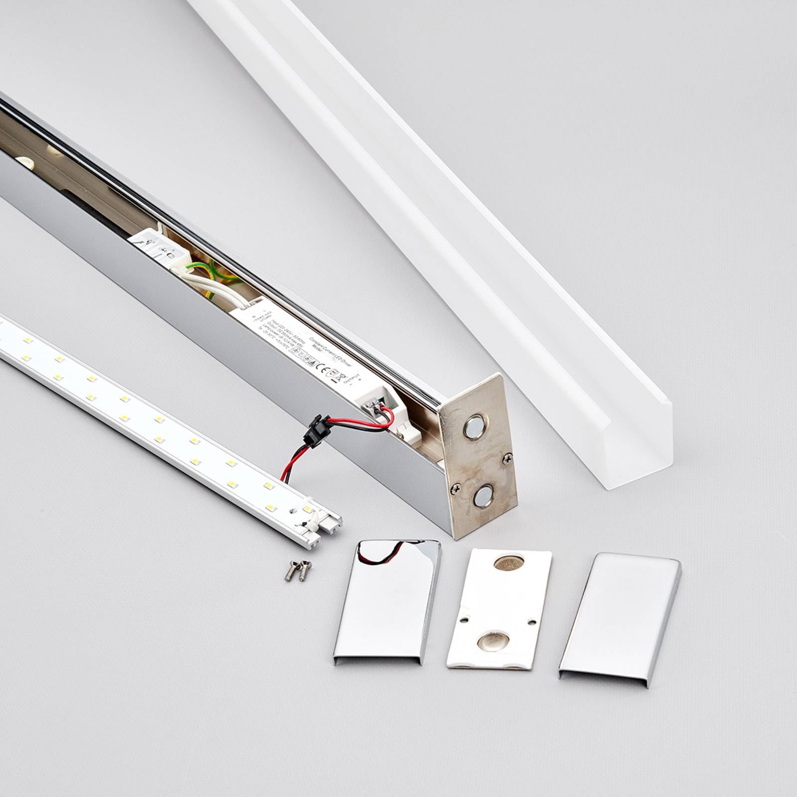 Lindby LED Spiegelleuchte Badezimmer 88,8 cm, IP44 Badlampe Wand Badleuchte Wandlampe Schminkleuchte 10W 1350lm Spiegellampe Wandleuchte
