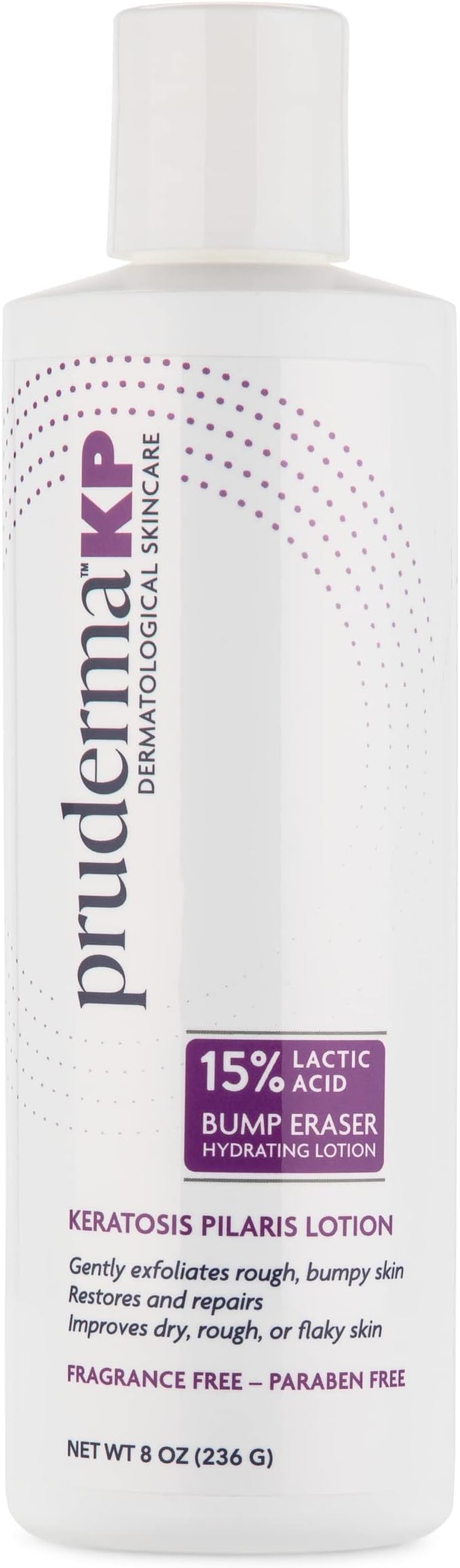 KP Keratosis Pilaris Treatment, KP Bump Eraser Hydrating lotion, Bumps Be Gone, Moisturizing and exfoliating lotion For Rough and Bumpy Dry Skin For Body, 8 Oz