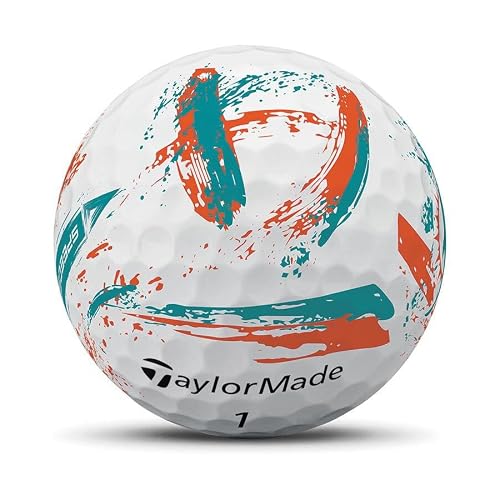 TaylorMade Golf Speed Soft Ink NFL Miami Dolphins Dozen