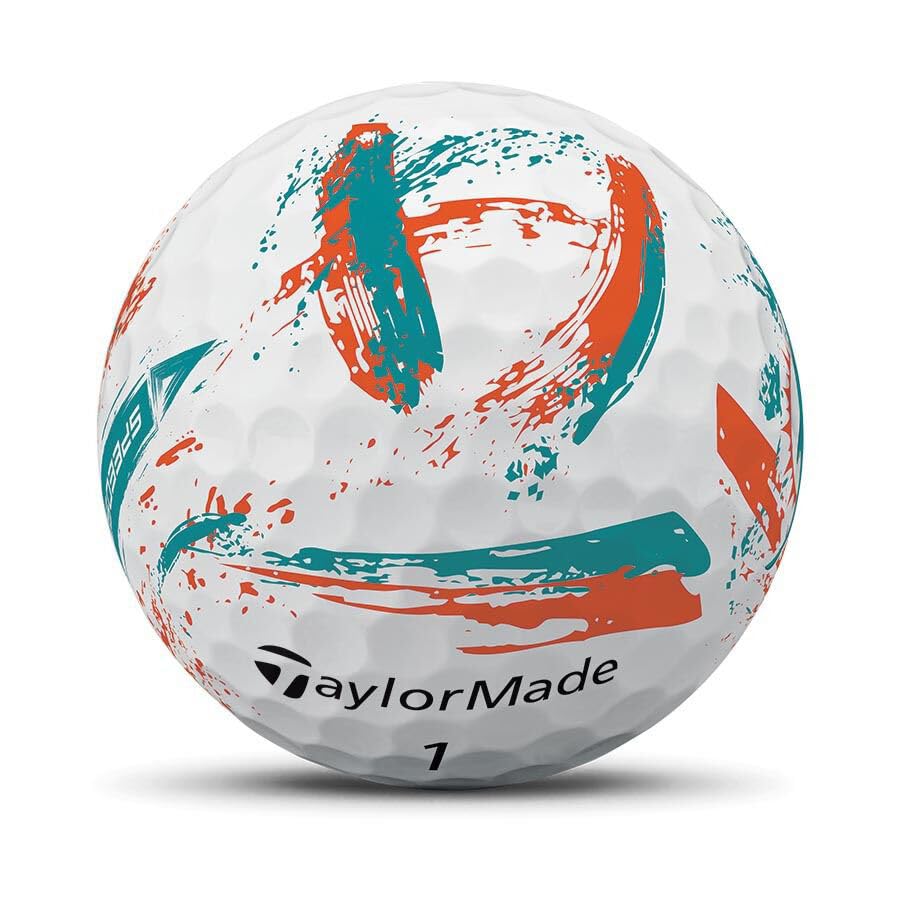 Taylormade Golf Speed Soft Ink NFL Miami Dolphins Douzaine