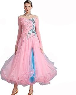 National Standard Party Dance Dresses dla kobiet Performance Garnitur Duży Huśtawka Dance Odzież Modern Walzer Tango Dance Performance Costume