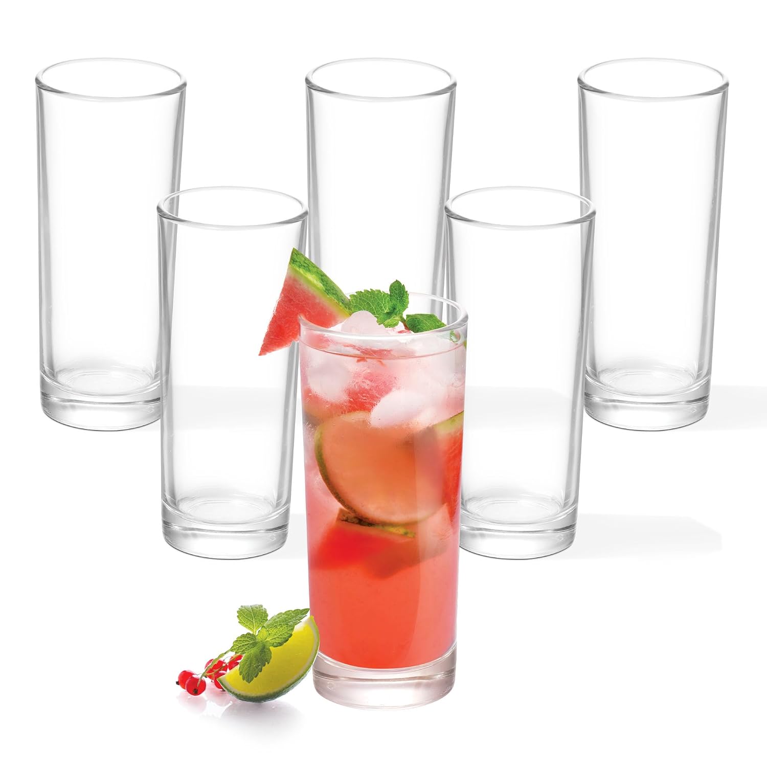 Treo by Milton Embassy Glass Tumbler, 260 ml, Set of 6 at ₹310 (46% Off) – Amazon
