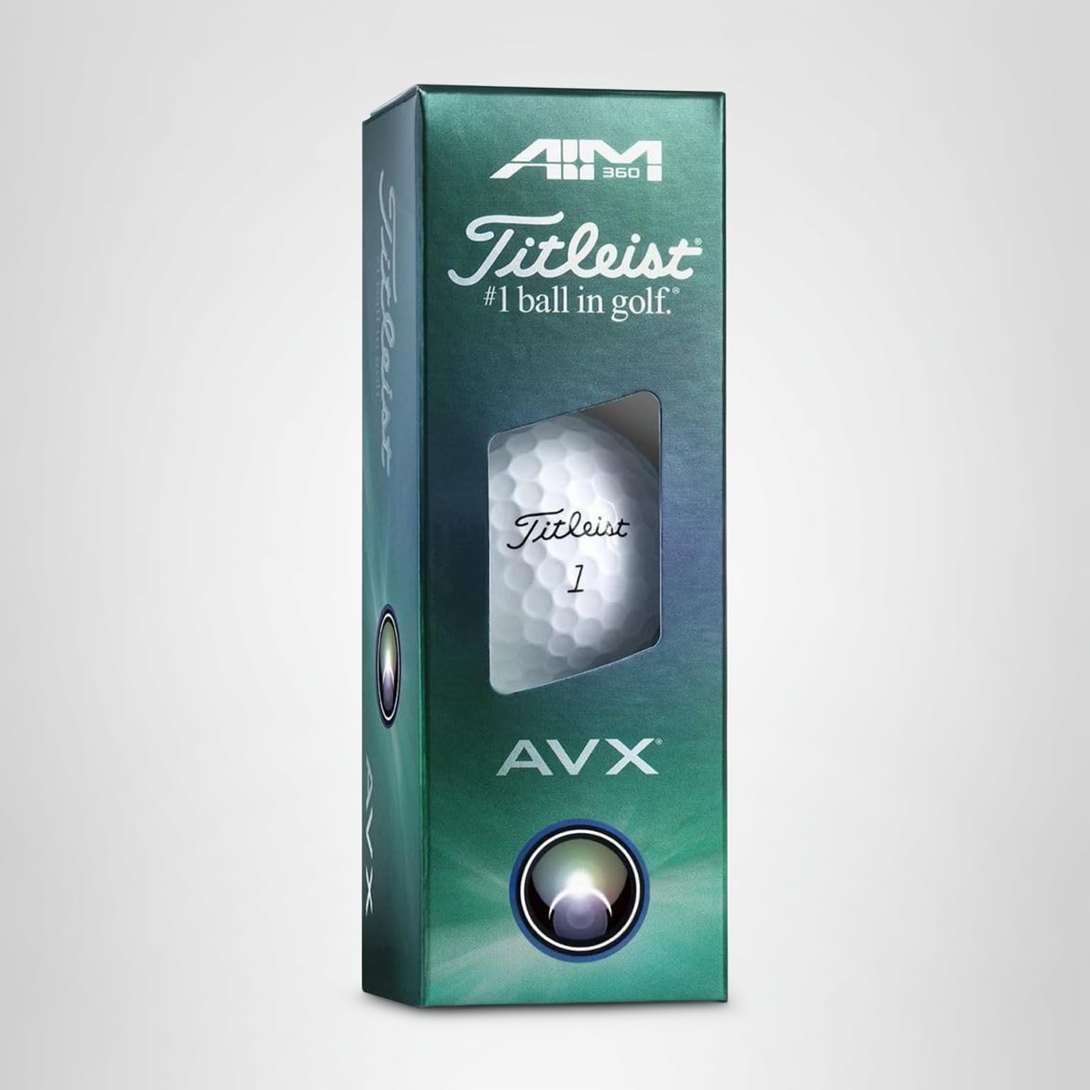 Amazon.com: Titleist AVX AIM 360 Golf Balls (White, 3pk) 1 Sleeve