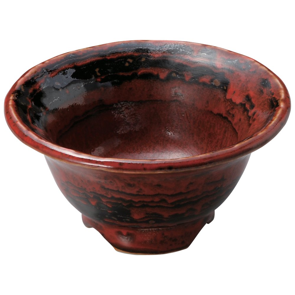 Amazon.com: Yamashita Craft 14019170 Red Yuzu Small Bowl