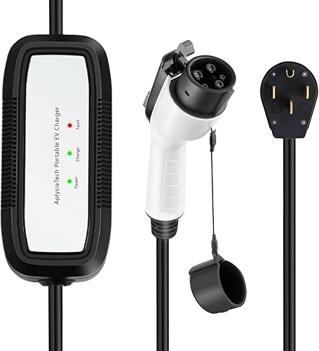 Miniatura 7 de AplysiaTech Portable EV Charger Level 1, 15Amp 110V, Electric Vehicle Charger with 16Ft Extension Cord,NEMA 5-15P for Plug-in Home EV Charging