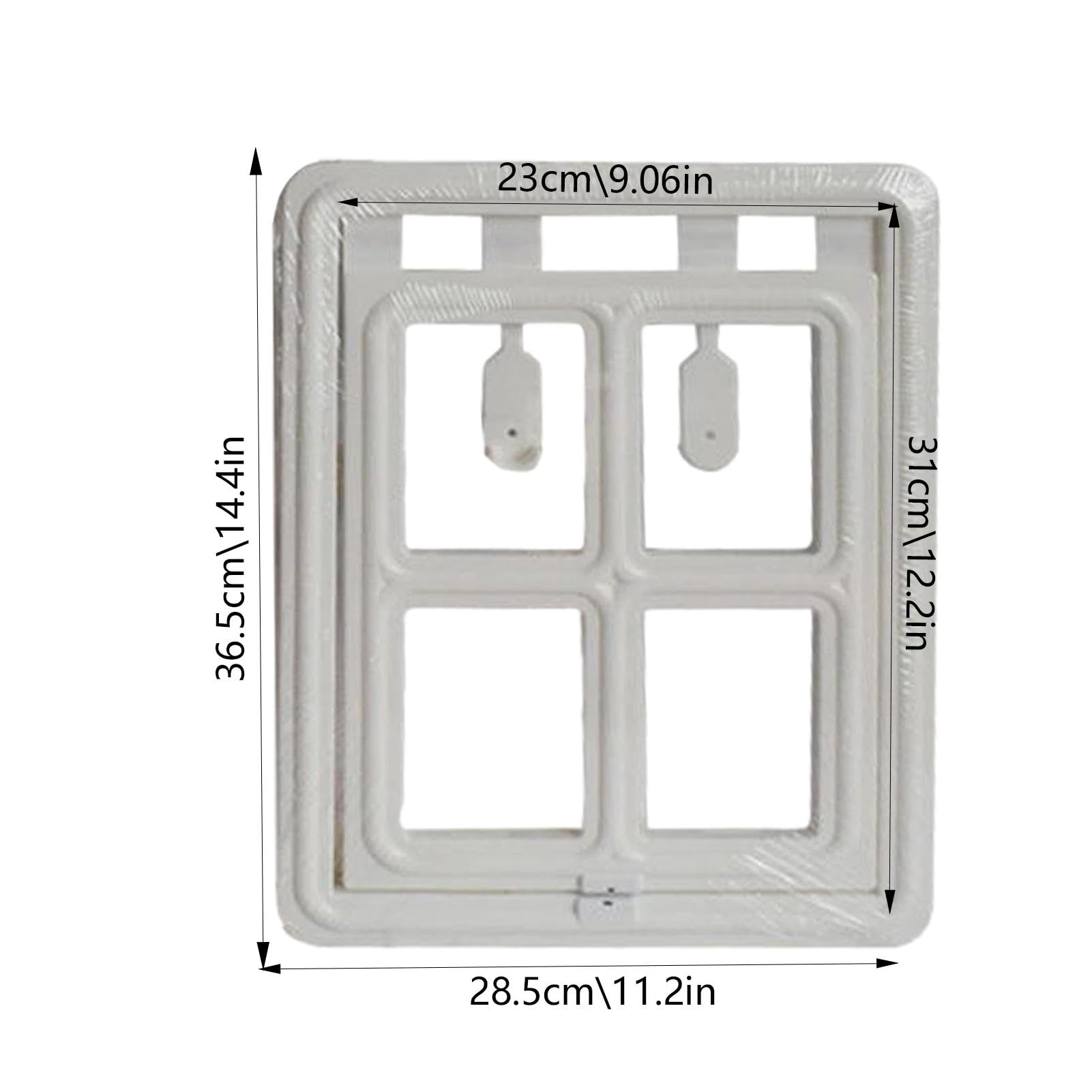 Trappes À Chat Accessoire Indispensable Pour Chien Et Animaux Installation | Chatière Magnétique De Fenêtre Volet Souple Isolé Imperméable Pour Accès Intérieur/Extérieur
