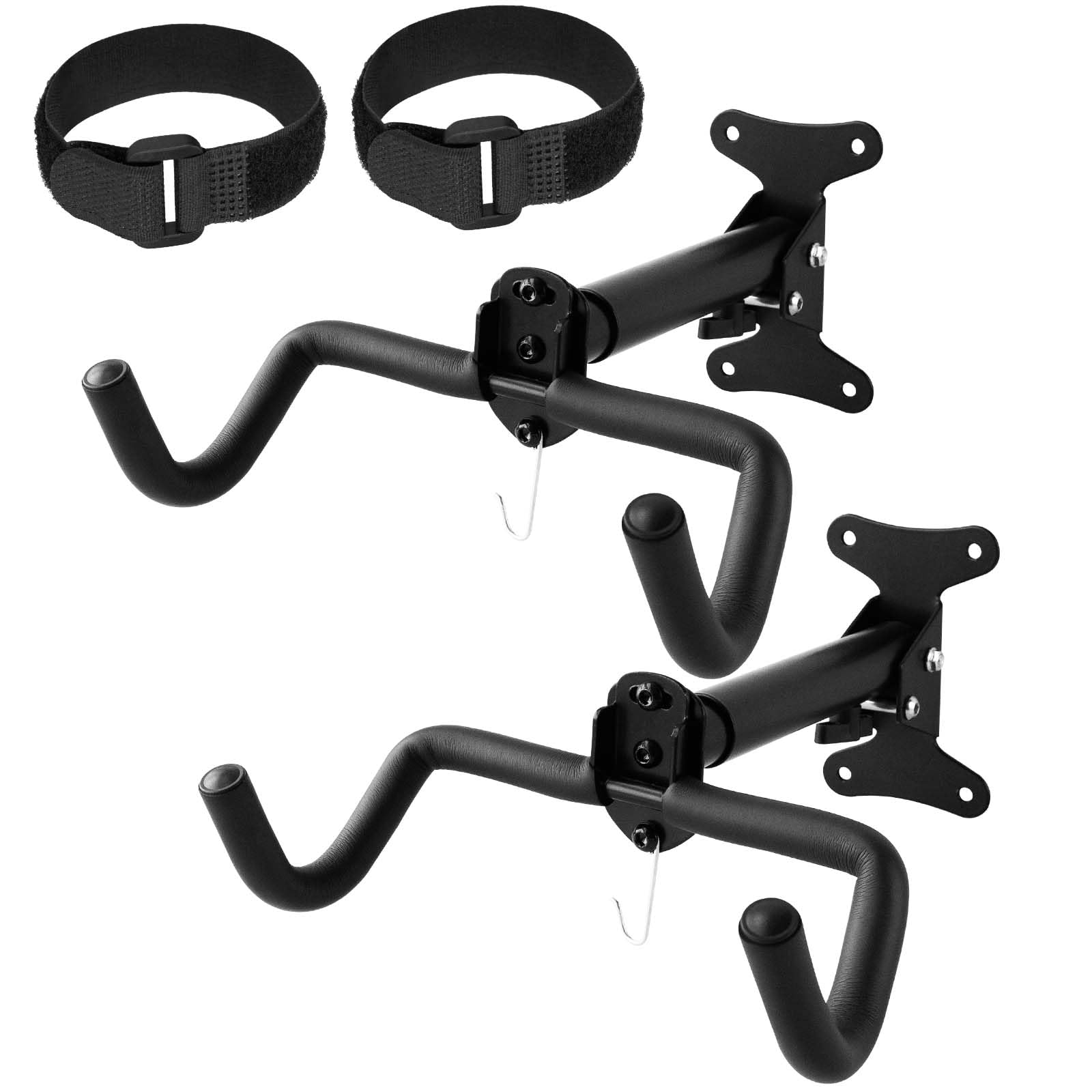 VOUSILE Fahrrad Wandhalterung 2er Set - Klappbar, Max. 25kg Pro Haken