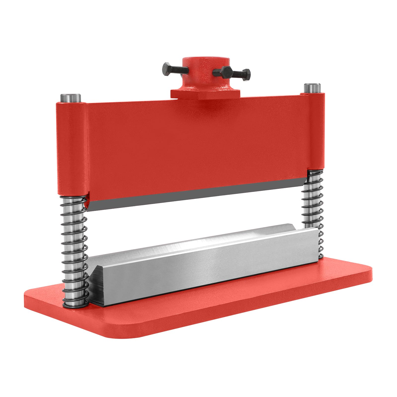 Inserto per pressa idraulica da officina, 12/20 tonnellate, lunghezza massima di piegatura: 12 pollici, spessore di piegatura: 48 mm, angolo di piegatura: 90° (rosso)