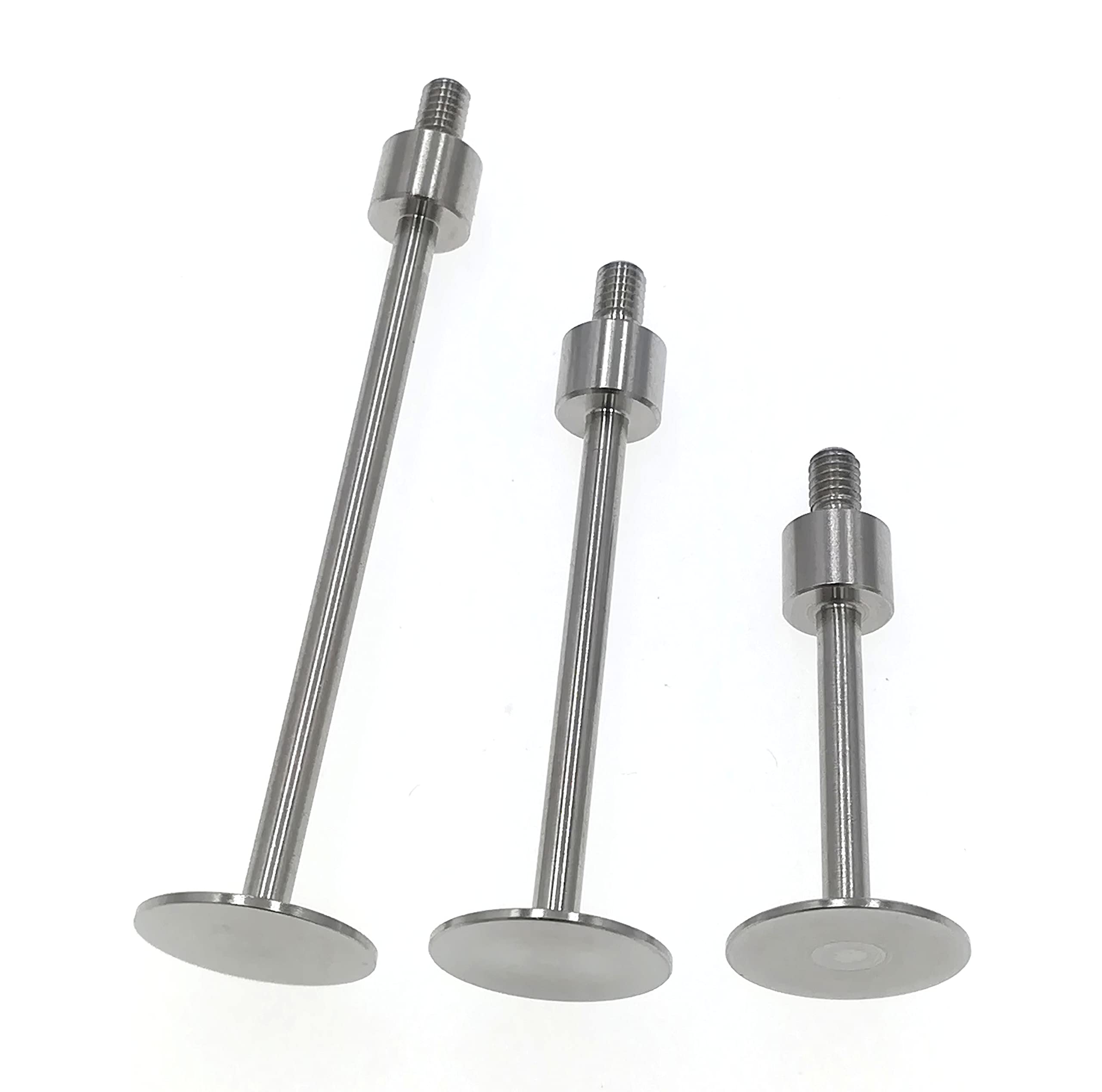 Produktbild von SUXING Rollenkontaktpunkt Für Messuhr & Tiefenmesser – Kunststoffrolle, 10 Mm Ø, 3 Mm Dick, M2,5-Gewinde – Kratzfrei & Oberflächenschonend