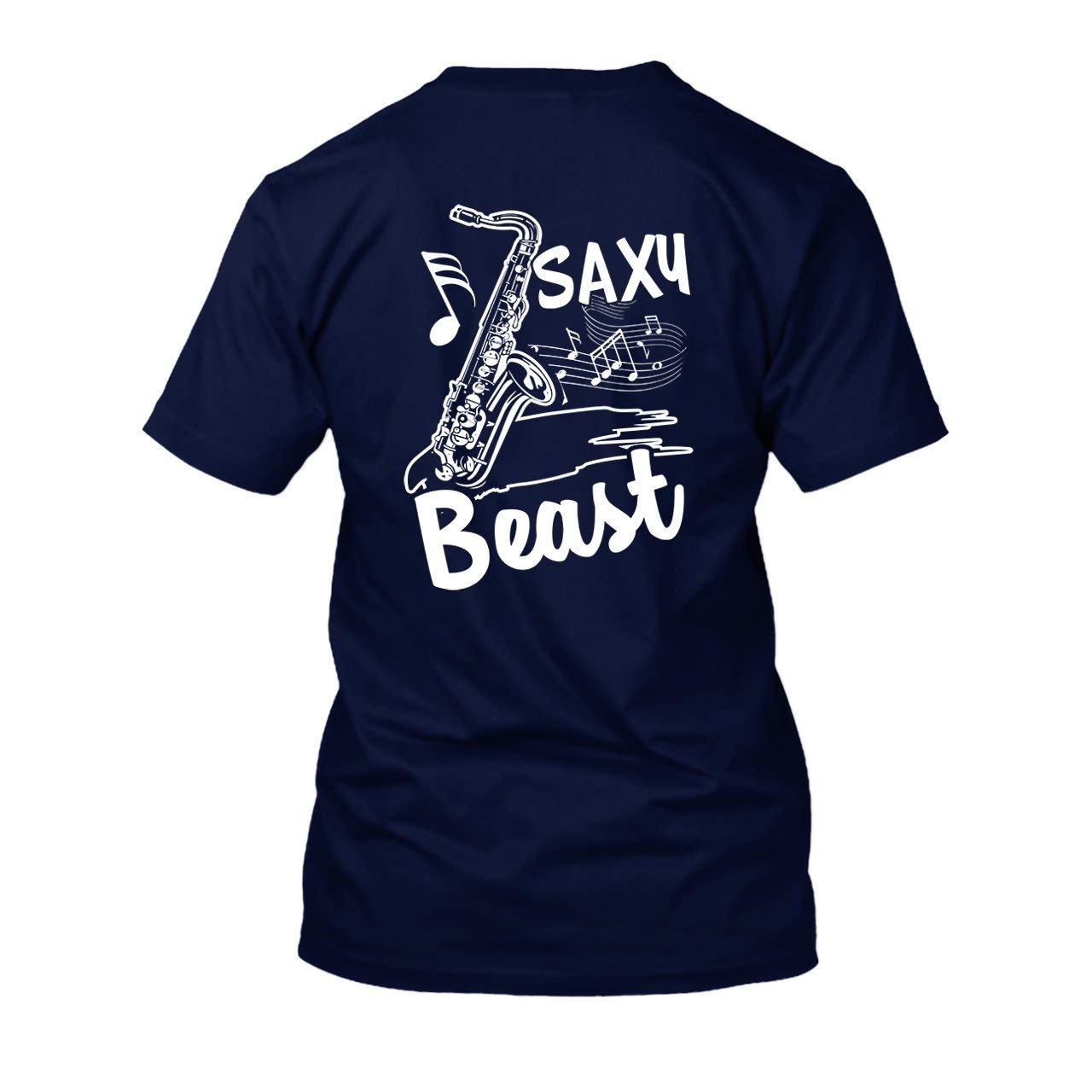 Saxy Beast Saxophone Tshirt, 100% Cotton Tee Shirt, Clothes