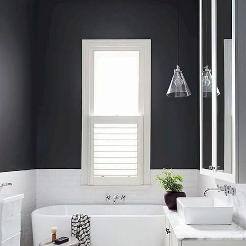 Miniatura 4 de Livelynine Papel tapiz azul claro para pegar y pelar, papel de pared azul para dormitorio, decoración de habitación de los niños, autoadhesivo para