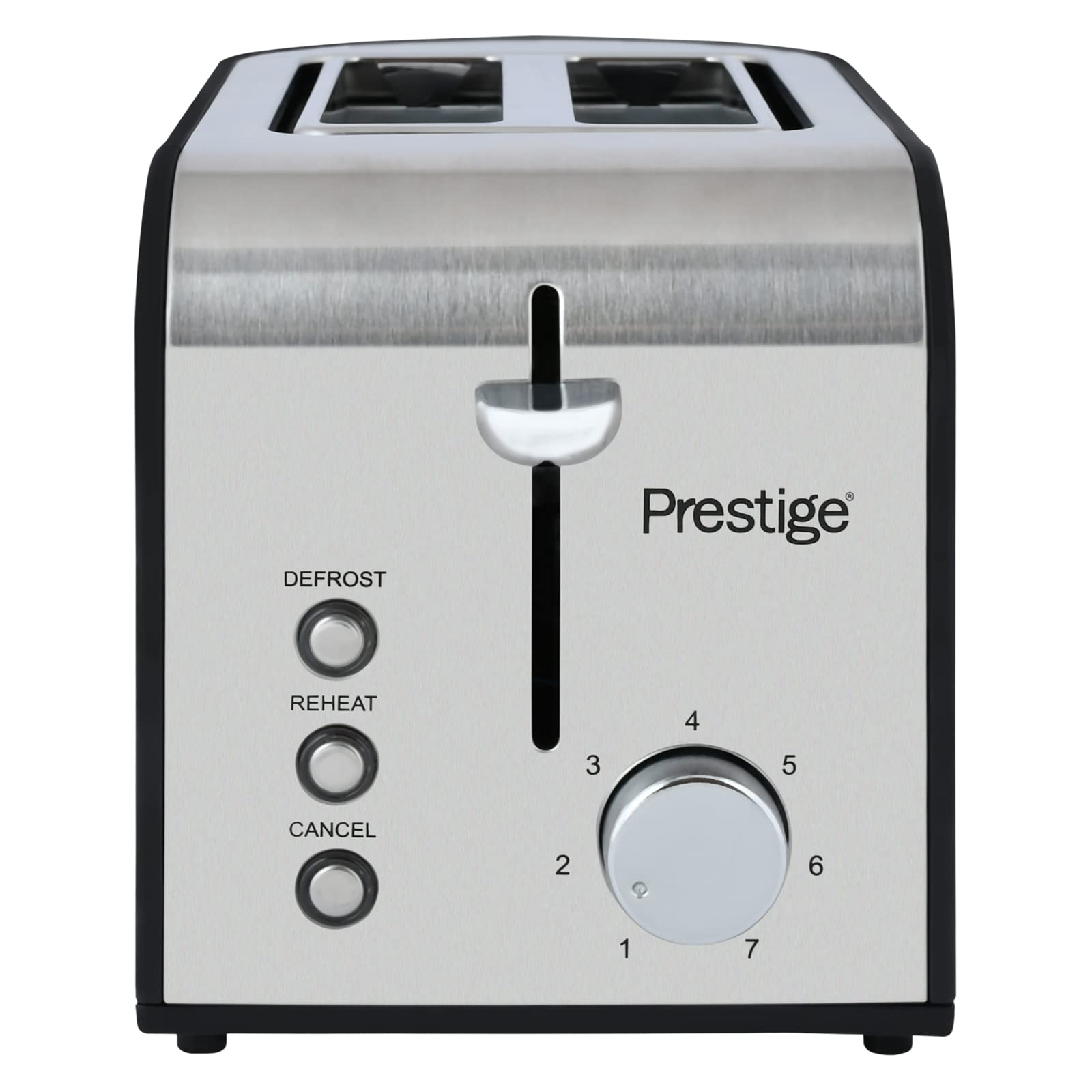 Prestige 2 Slices Stainless Steel Toaster Pr54905, Silver"Min 1 year manufacturer warranty"