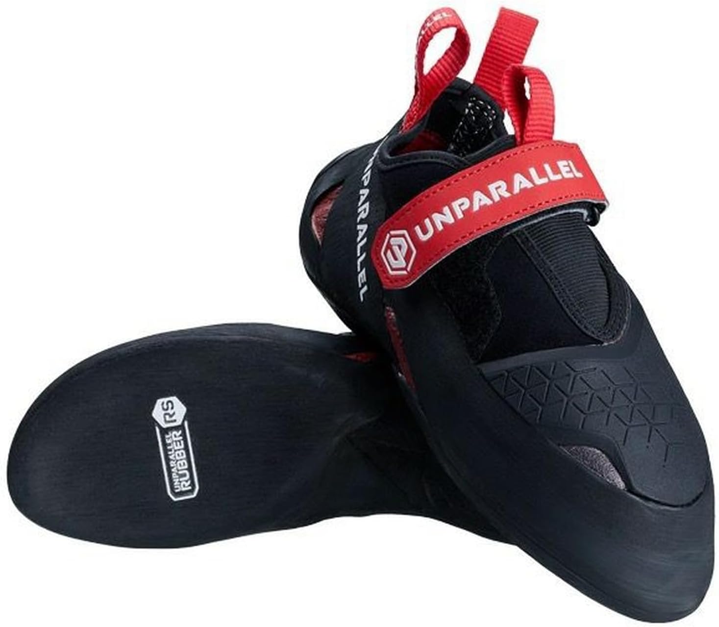 Unparallel Flagship Pro 9.5 Black/Red Climbing Shoes - Unleash Your Potential!