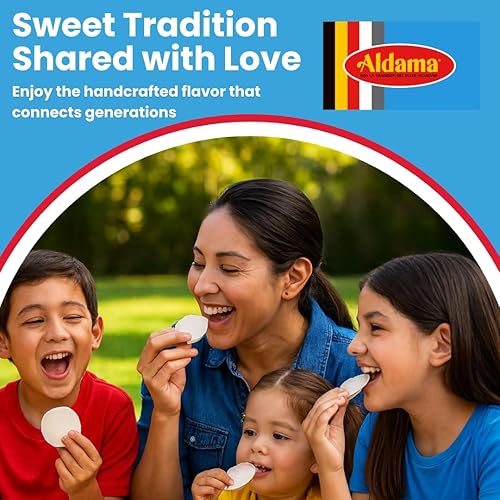 Miniatura 2 de ALDAMA Mini obleas de caramelo de leche Obleas  Dulces tradicionales mexicanos de oblea de cajeta, envueltos individualmente (paquete de 1, 20