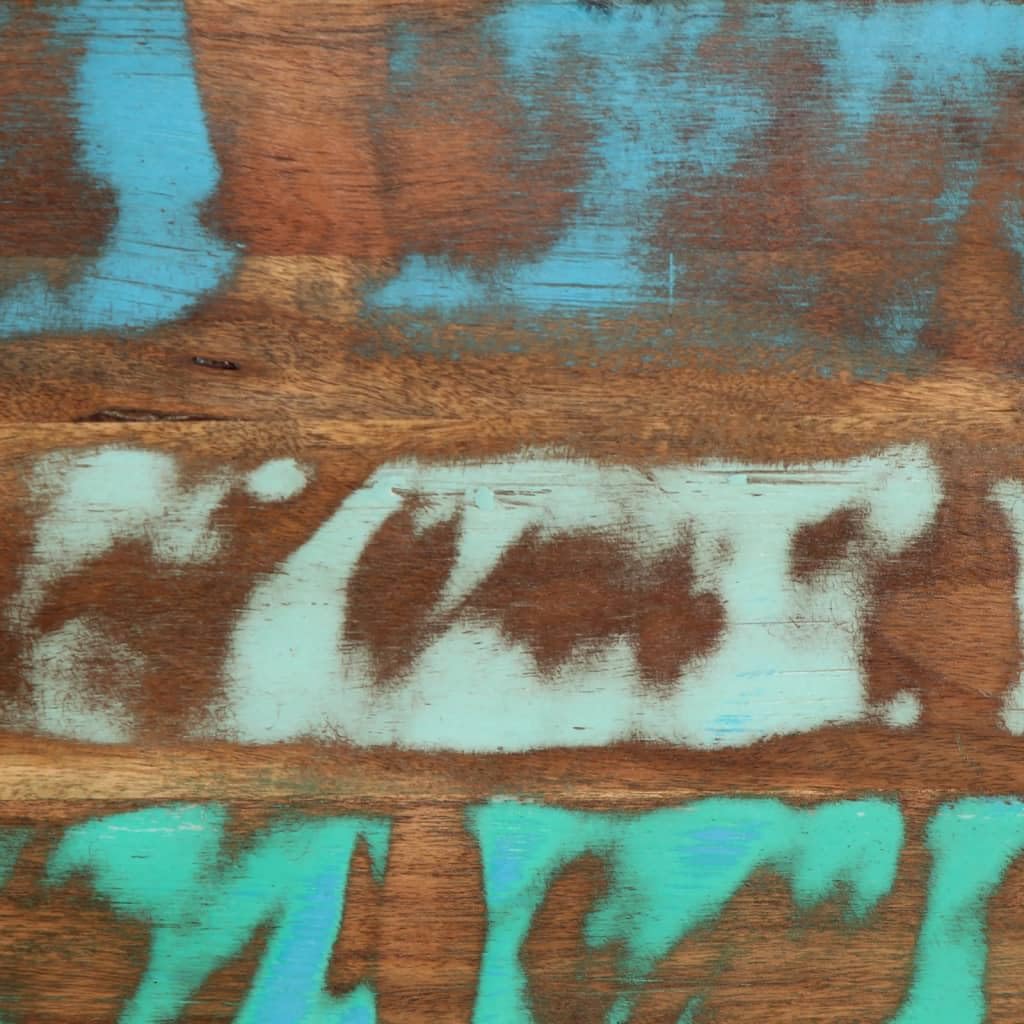 Homgoday Tavolino da caffè 80 x 51 x 40 cm, in legno massello di acacia, tavolino da tè per soggiorno, sala d'accoglienza degli ospiti, ufficio e corridoio