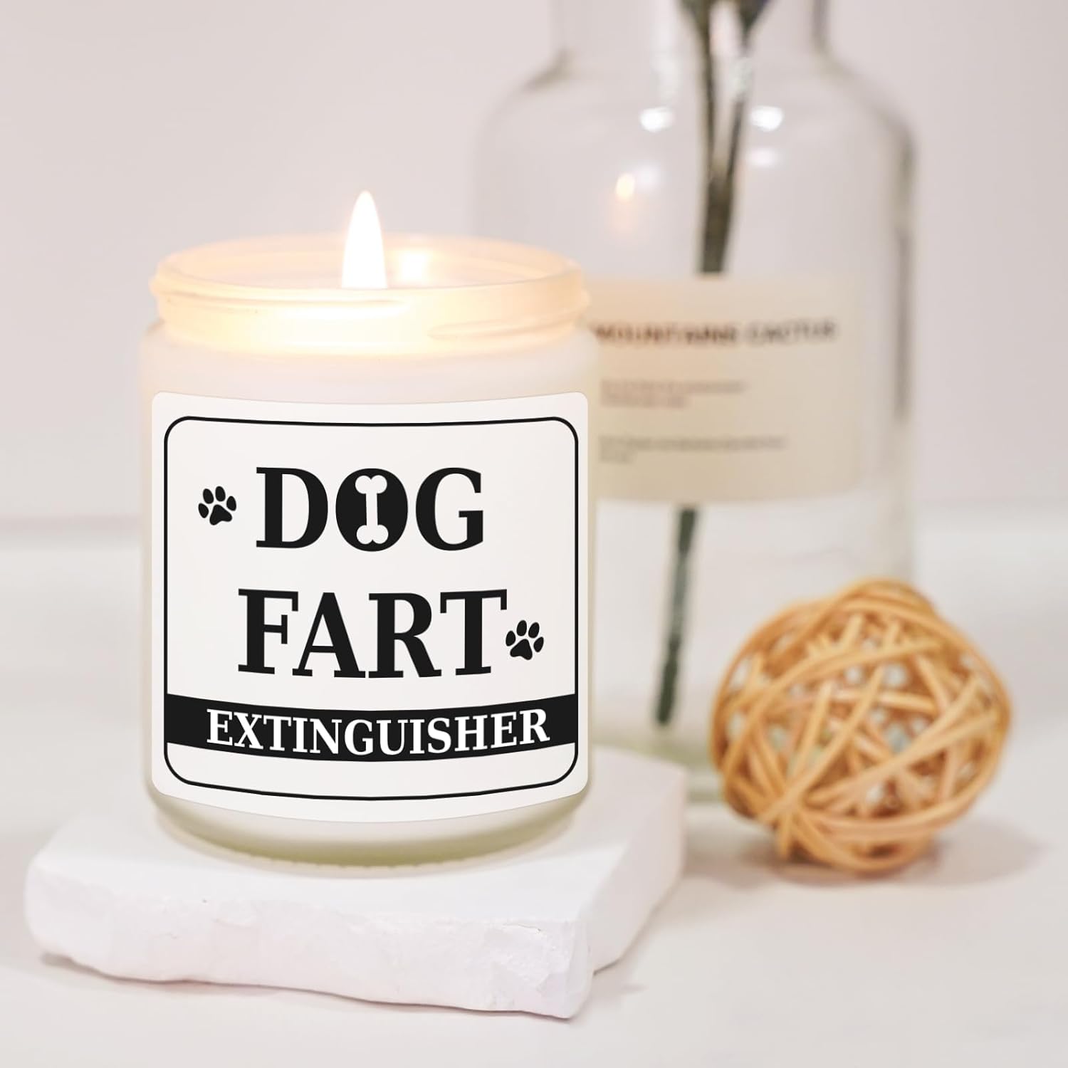 Dog Lovers Gifts for Women, Funny Dog Fart Candle, Birthday Christmas Gifts for Dogs Lovers, Dogs Owner Themed Gift - Image 6
