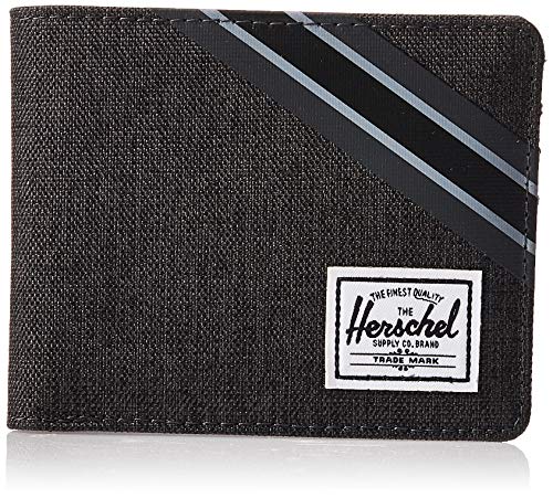 Herschel Supply Co. Roy RFID Black Crosshatch/Black One Size