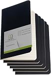 TWONE Carnet de poche, 6 Couverture souple Mini Carnets 3.5" x 5.5" Black Notebook Petit Mémo Notepad pour les hommes Femmes Enfants Traveler Auteur, 30 Feuilles,60 Pages linées: Couverture en noir lisse, 60 pages alignées. Pocket journal pour le voyage, bureau, schoo