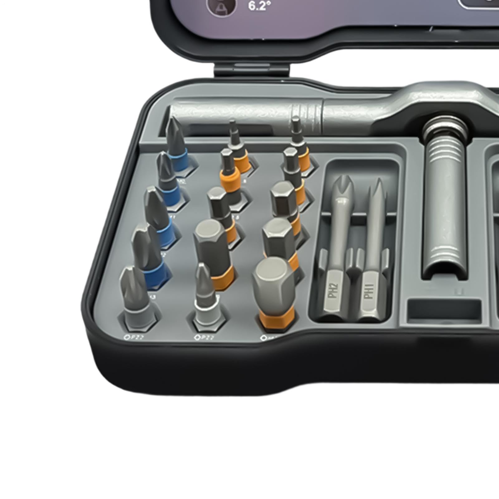 Juego De Destornillador De Carraca Herramienta magnética portátil | Set De Puntas Para Destornillador Para Reparar Relojes, Gafas, Bicicletas, Eléctricos, Ordenadores,