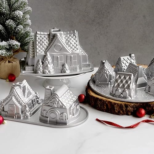 Miniatura 8 de Nordic Ware, molde pan de casita de jengibre, Gris