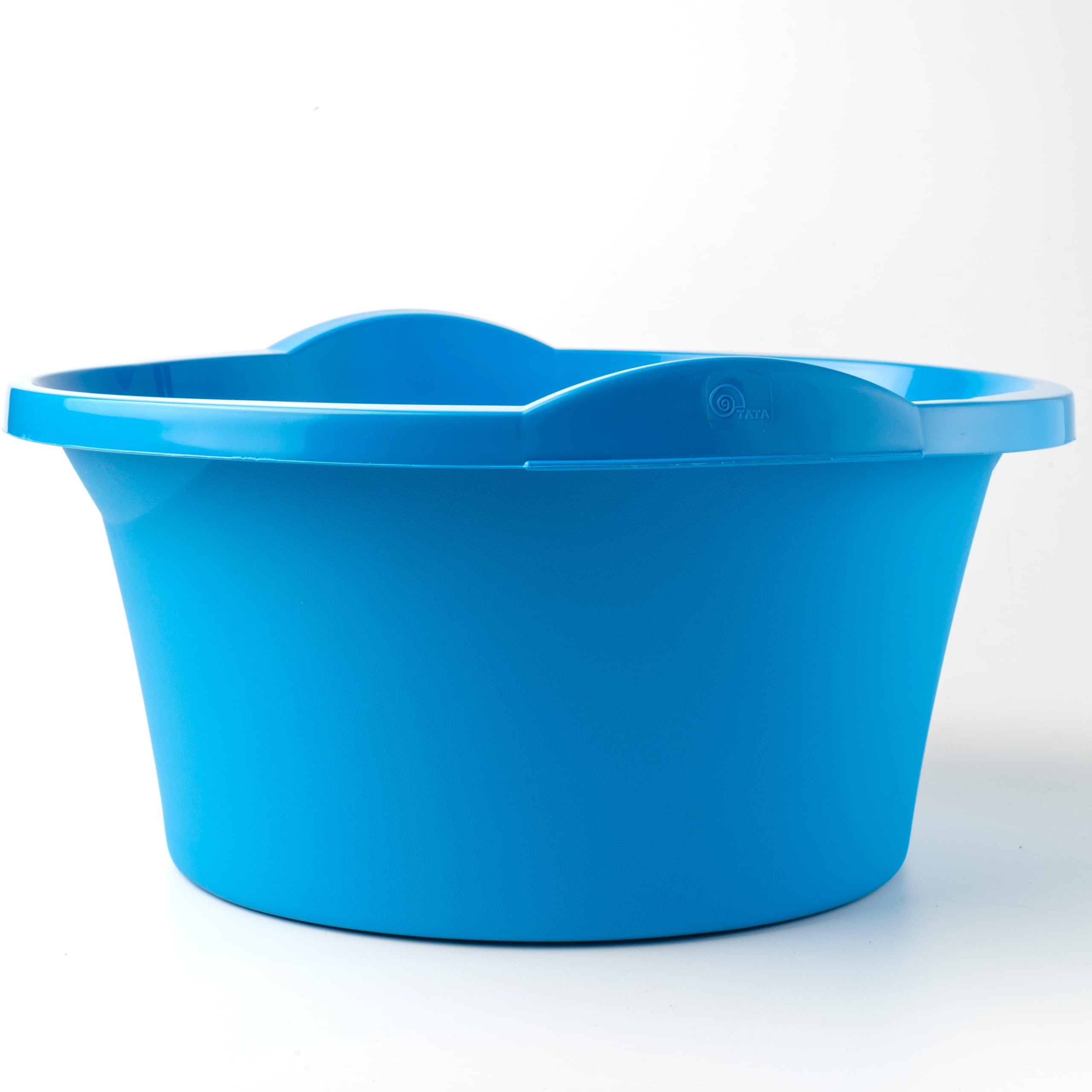 IPEA Bacinella Tonda in Plastica Multiuso 7L - SUPER SOLIDA - Made in Italy - 36x36 x16cm - Vaschetta per Lavare Casa, Vestiti, Bucato, Piatti - Bacinella Rotonda Plastica Dura - Uso Interno Esterno
