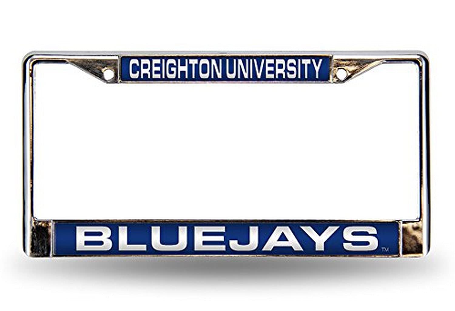 Rico IndustriesNCAA Unisex Laser Cut Inlaid Standard Chrome License Plate Frame