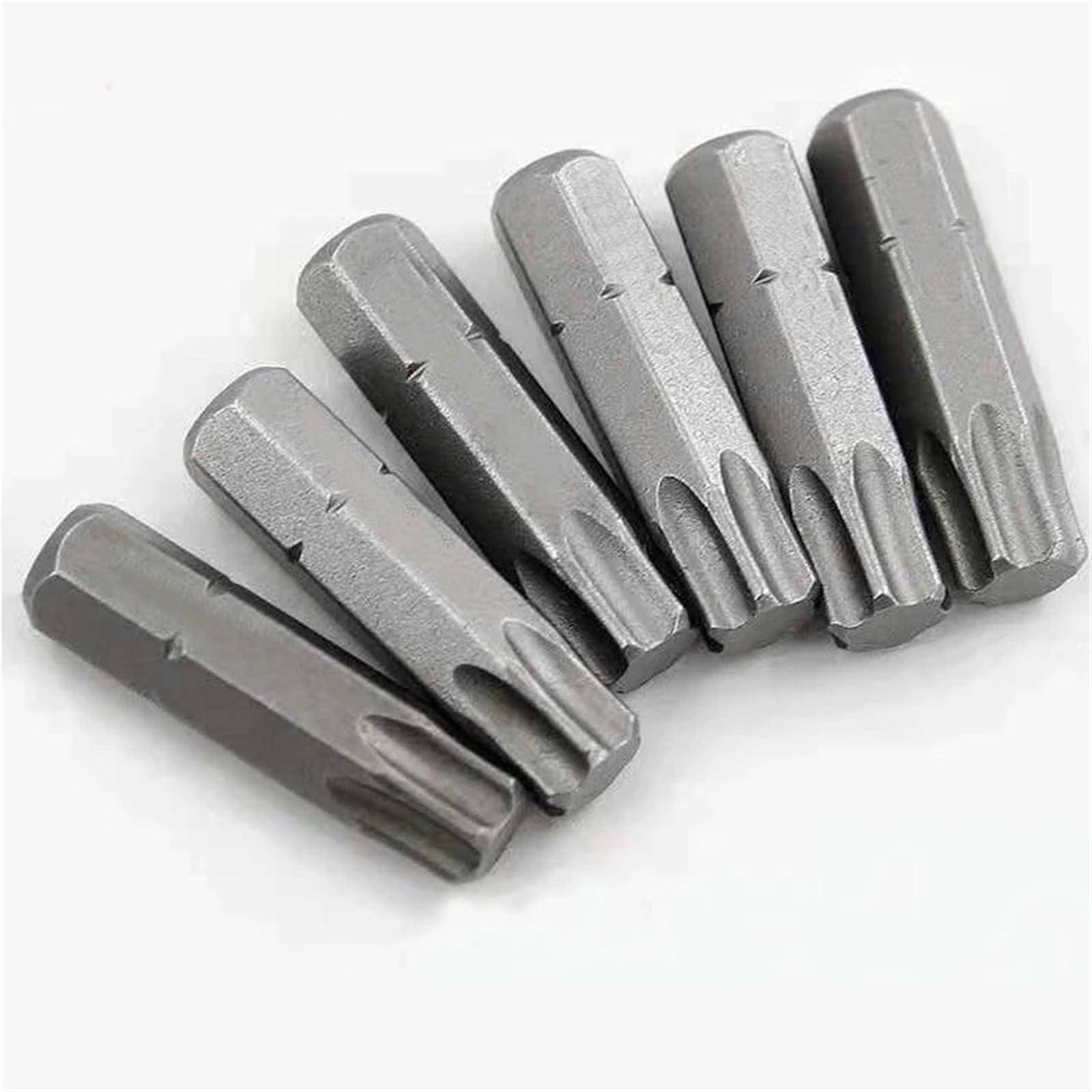 Zestaw bitów Torx 1 cal T6 T7 T8 T9 T10 T15 S2 Stal 1/4 cala 6,35 mm chwyt sześciokątny Zestaw przedłużek(10PCS T20 SET)