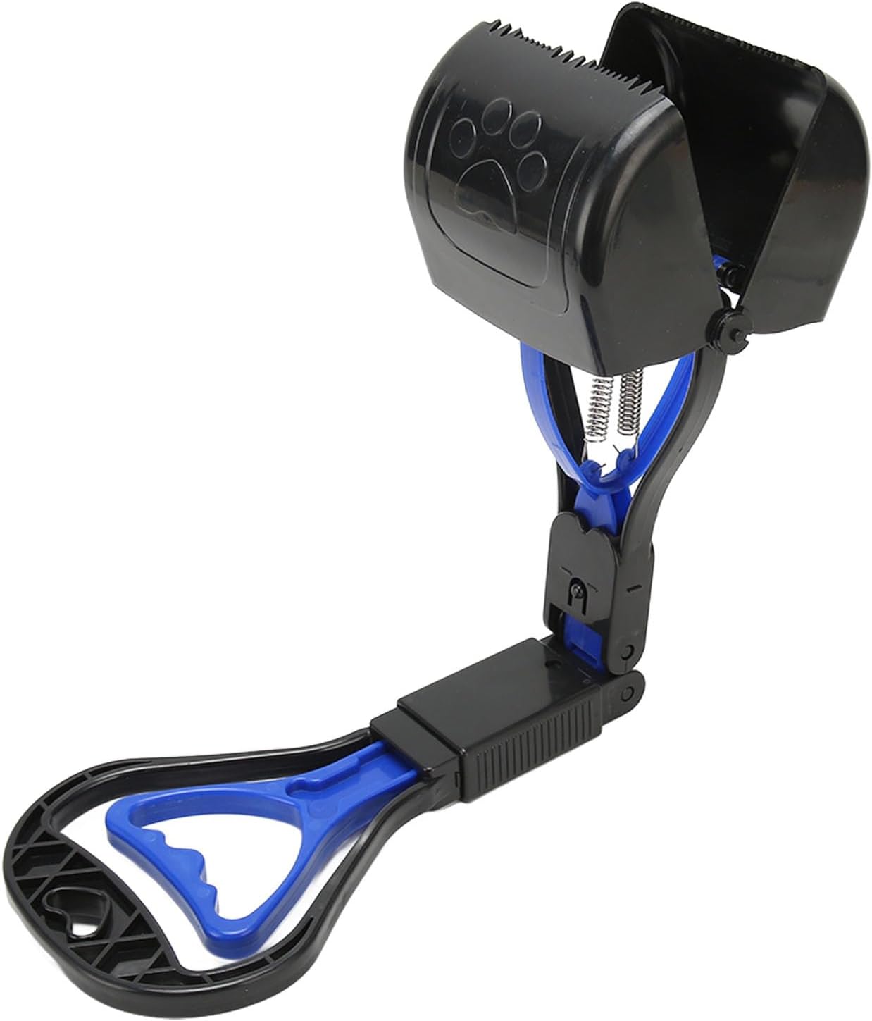 Outdoor Pet Pooper Scooper, Foldable Dog Waste Picker with Ergonomic Handle and Strong Spring, Efficient Poop Picker for Easy Cleanup /3764