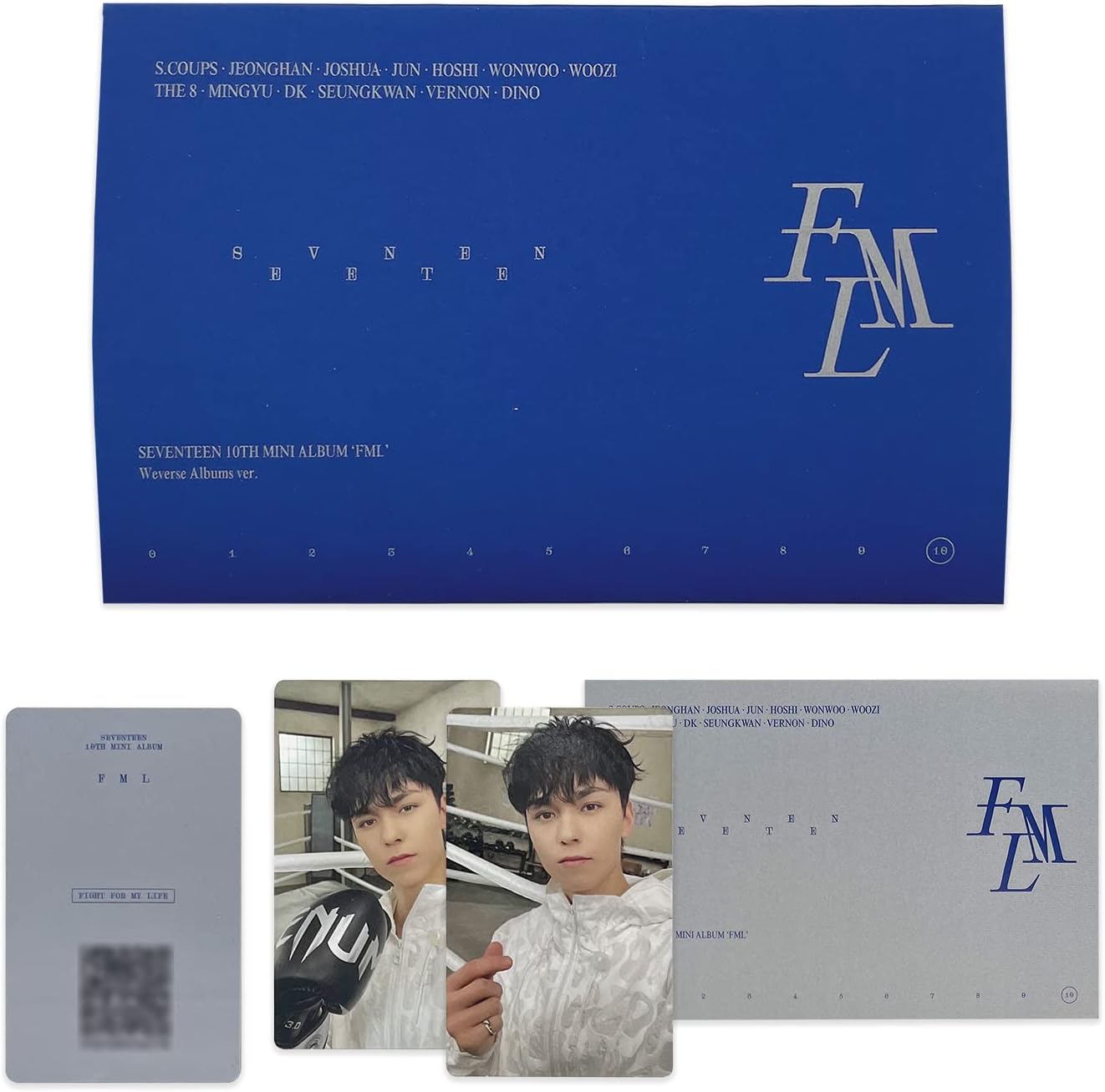 SEVENTEEN - 4TH [Face The Sun] Weverse Albums Ver. - K-Town