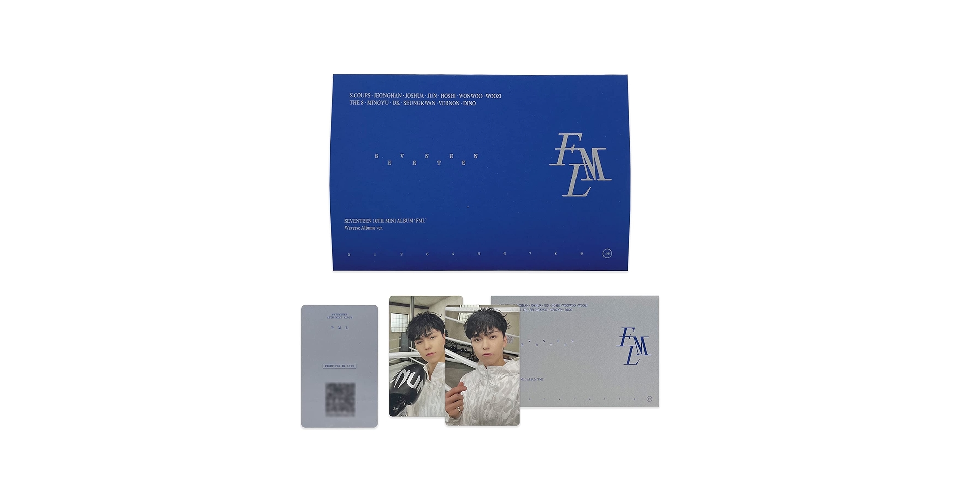 SEVENTEEN - 10th Mini Album [FML] (WEVERSE ALBUMS Ver.) Card