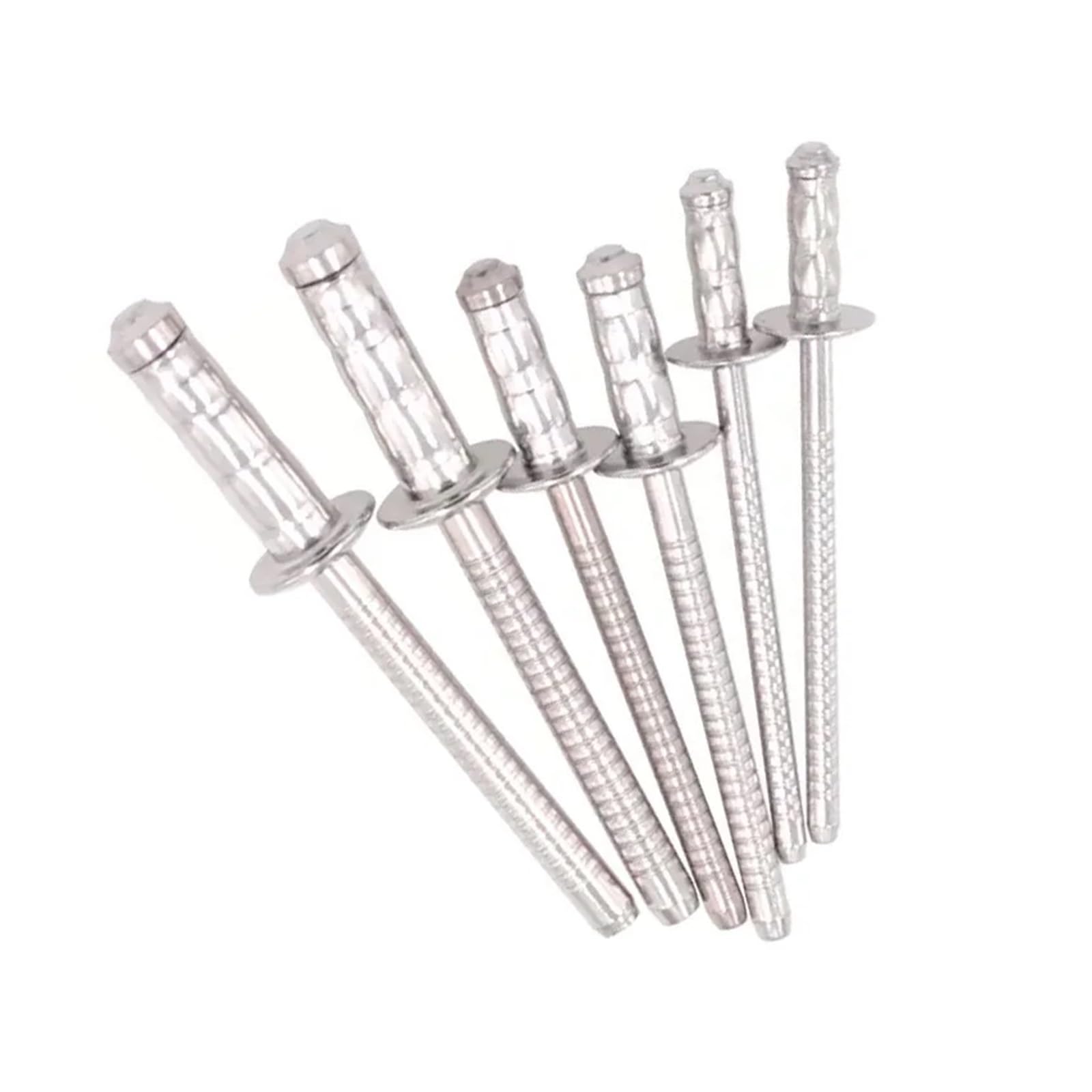 Rivets aveugles haute résistance en acier inoxydable, 30/50 pièces, Stavex, capacité multi-grip, grande zone de roulement latérale aveugle(30Pcs,3.2x12 mm)