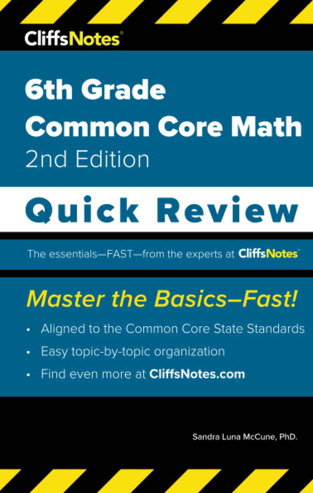 CliffsNotes 6th Grade Common Core Math: Quick Review