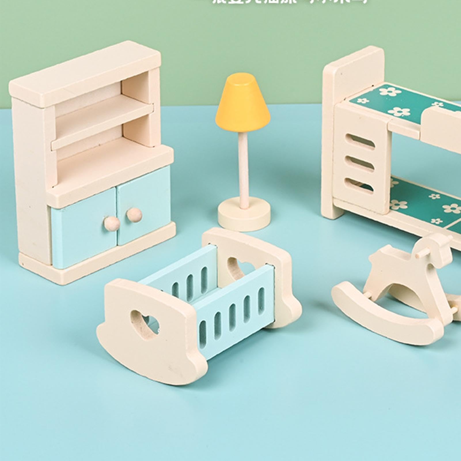 Set di mobili da gioco per, mobili per la casa gioco per,Mobili da gioco decorazione per la casa | Gioco interattivo di giocattoli per tutti-piccoli, mobili per la casa, accessori per la casa di gioco