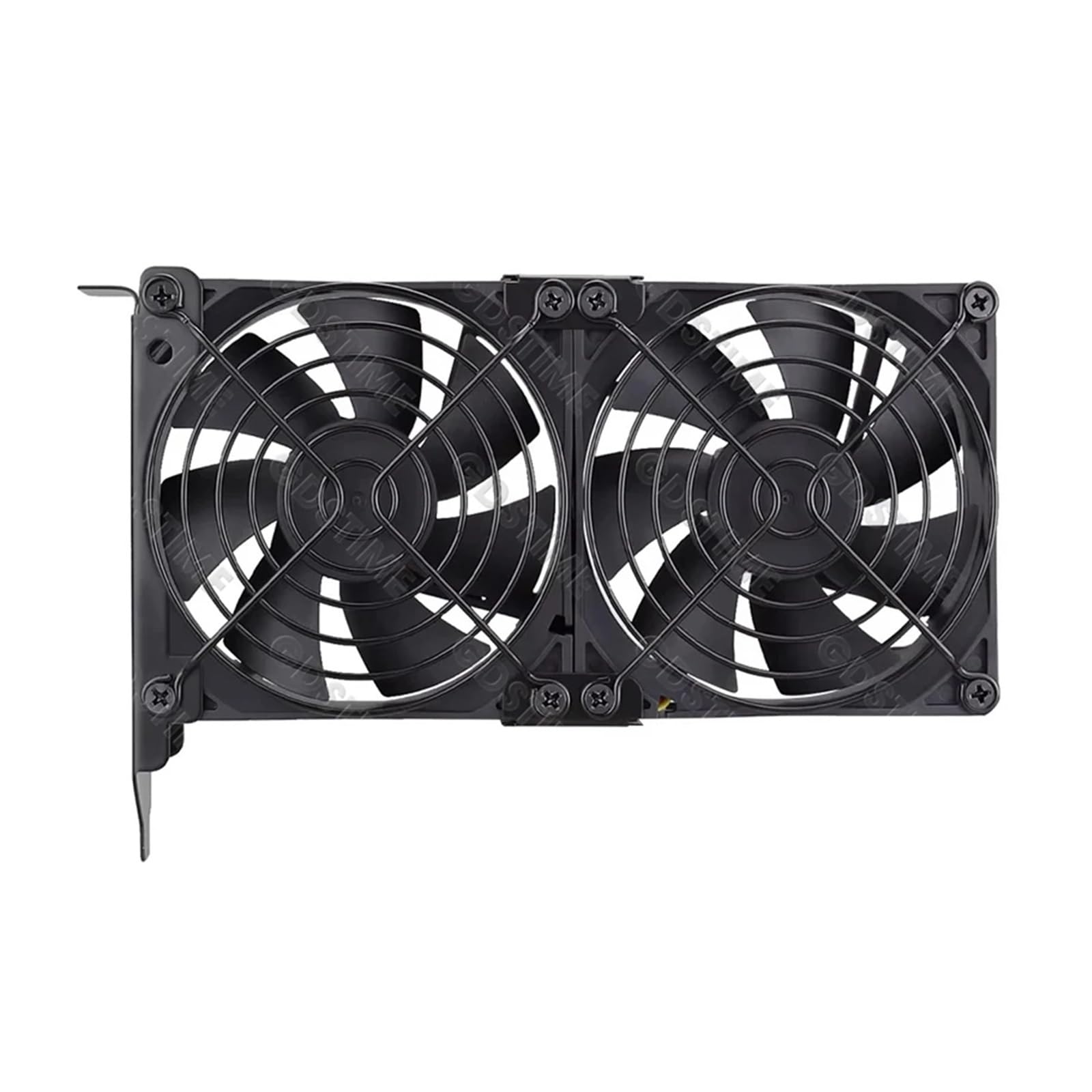 JJKKOZVQF 1PCS 80MM CPU Case Fan 90MM Universal Desktop Computer 8025 Fan(Hydraul 8CM Dual Fan)