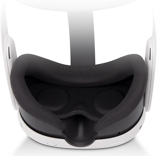 Miniatura 4 de VR Cover Lens Cover for Meta Quest 3, Washable Protective Sleeve - Black (1 Pack)