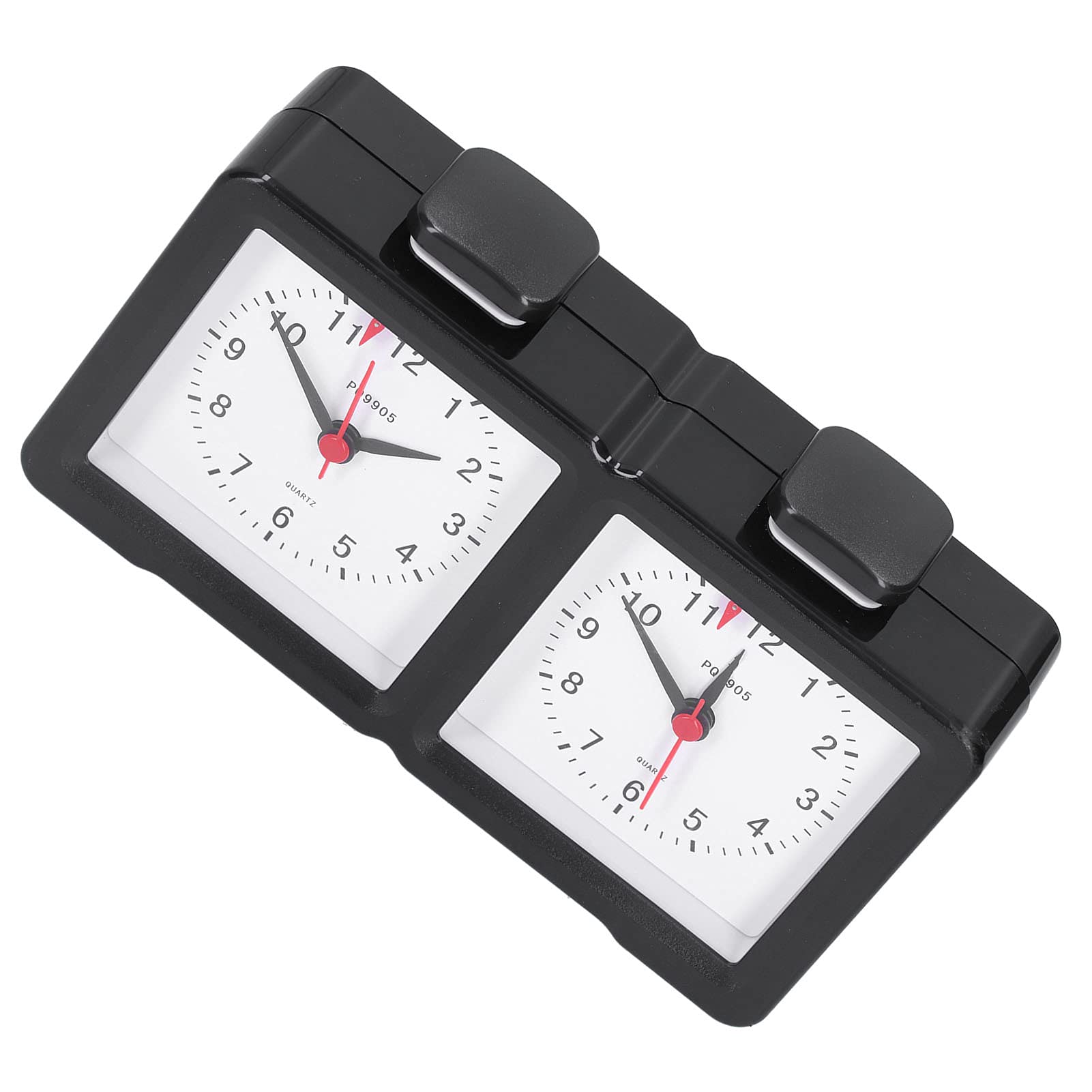 aqxreight Orologio da Scacchi Analogico Multifunzione con Timer per il Conto Alla Rovescia/alla Rovescia e per le Competizioni di Scacchi Cinesi, I Go e Giochi da Tavolo