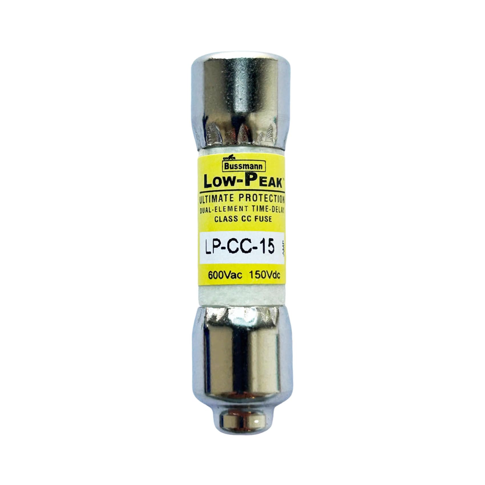 New OEM LP-CC-15 LP-CC-15A LP-CC 15A 600Vac Time Delay Fuse, Pack of 10